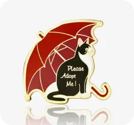 Please Adopt Me Cat Enamel Pins