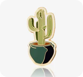 Succulents Catus Enamel Pin Badges