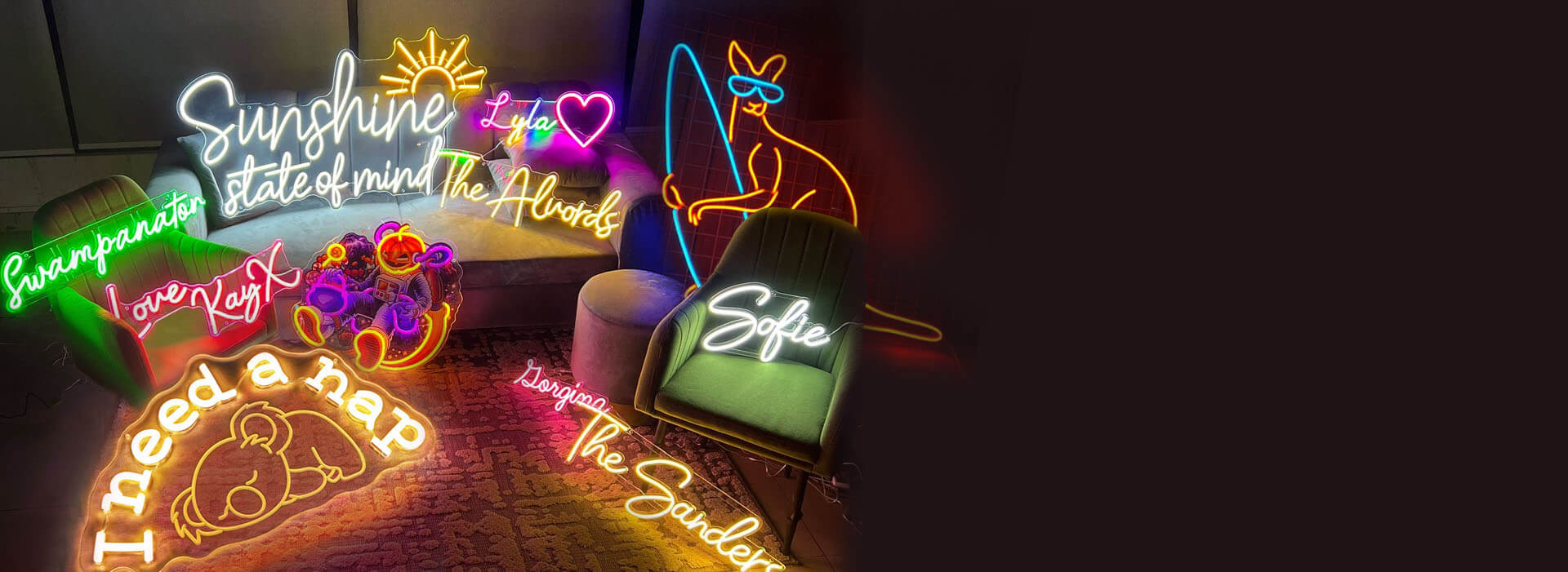 Custom Neon Logo Signs