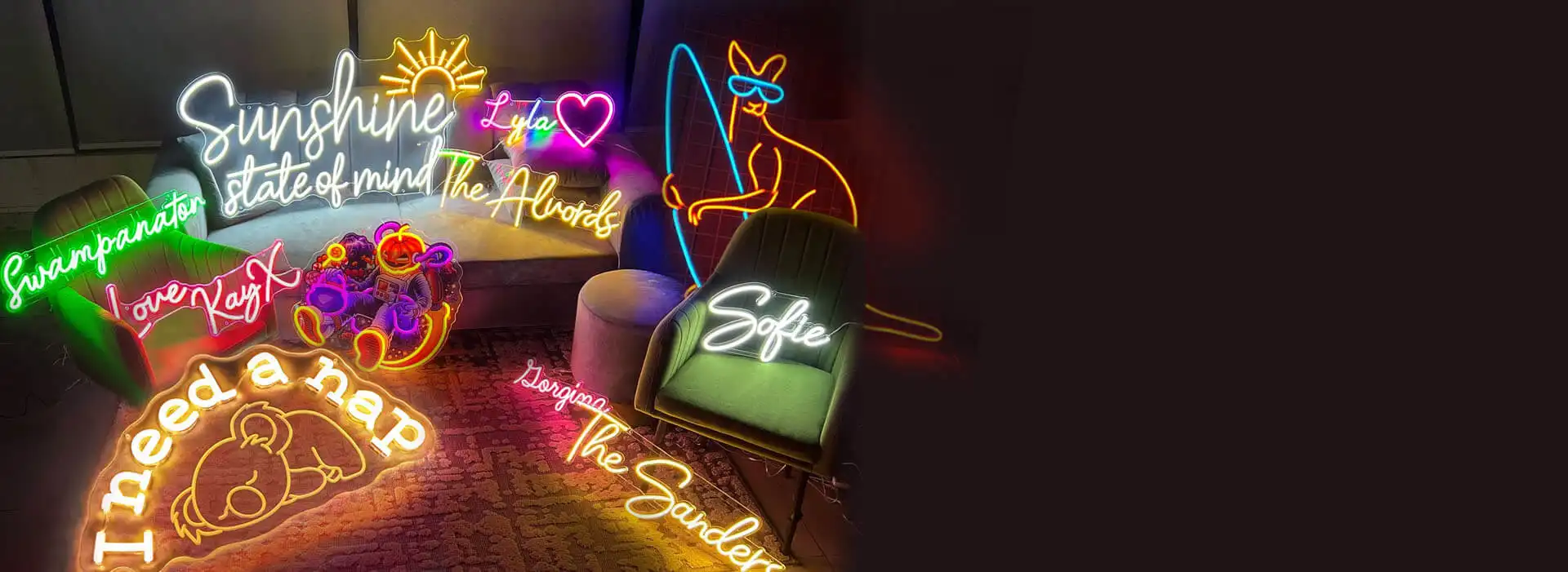 Custom Neon Logo Signs Custom Neon Logo Signs