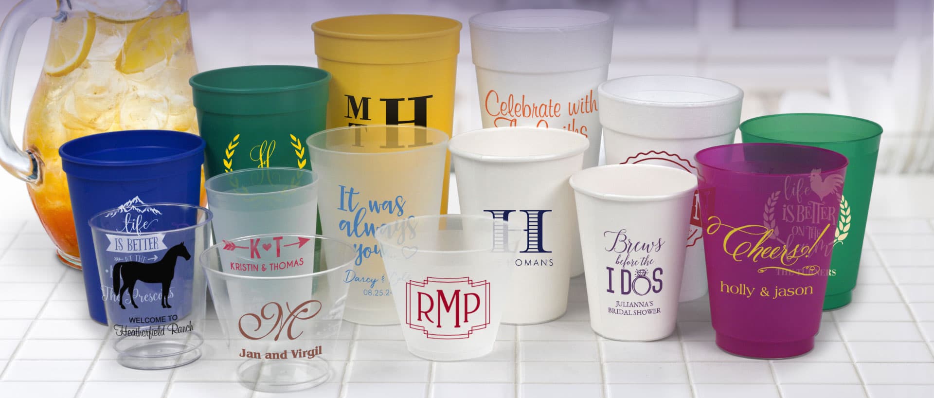 Custom Plastic Cups