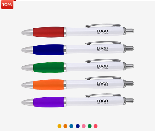 Custom Plastic Click Satin Pen