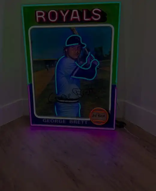 Aangepaste foto neonlichten