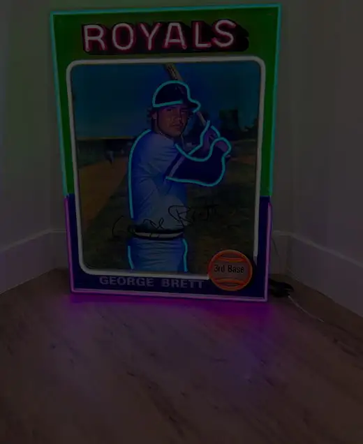 Aangepaste foto neonlichten