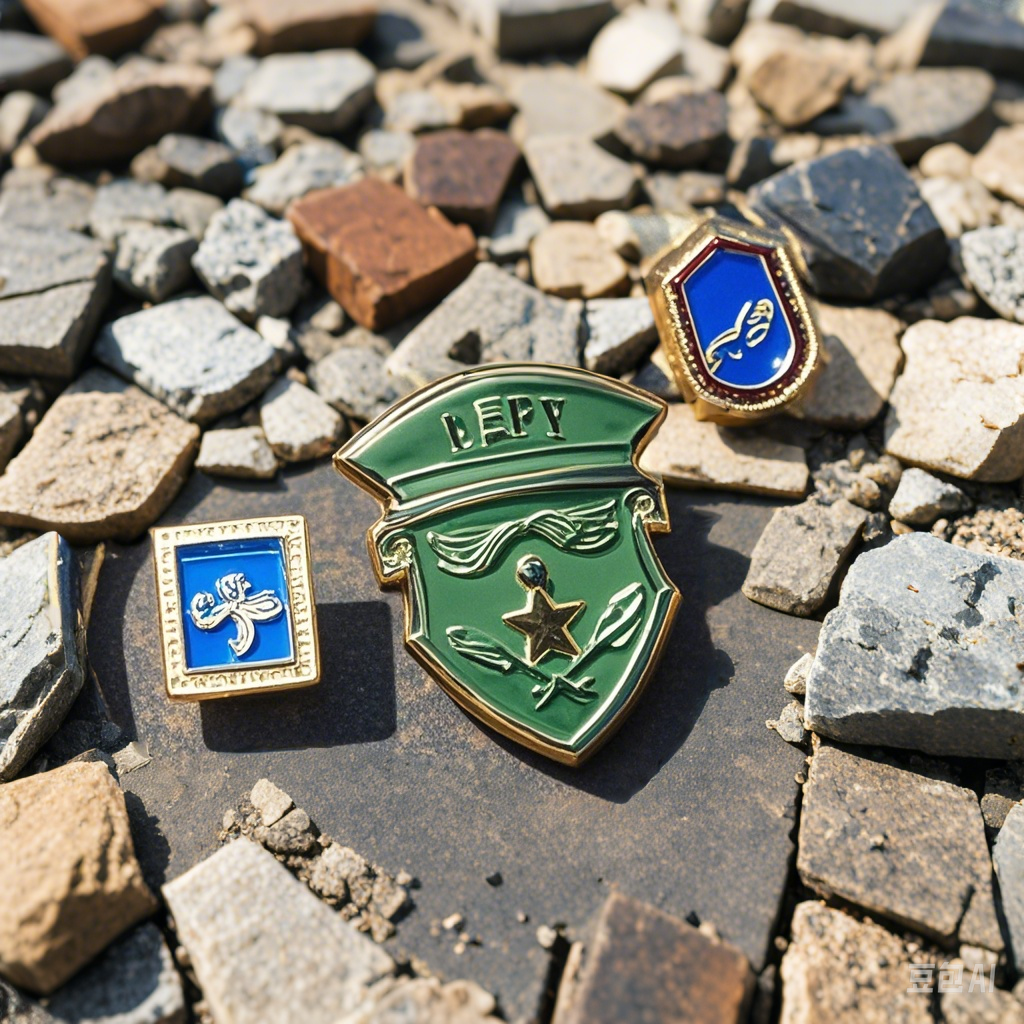 Military lapel pins