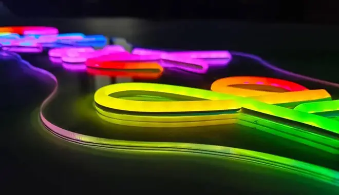 RGB Changing Neon Signs