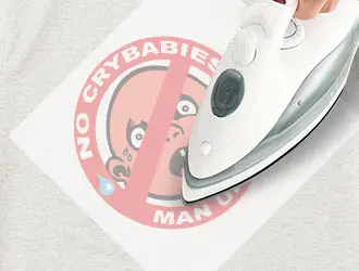 Iron the patch Iron the patch