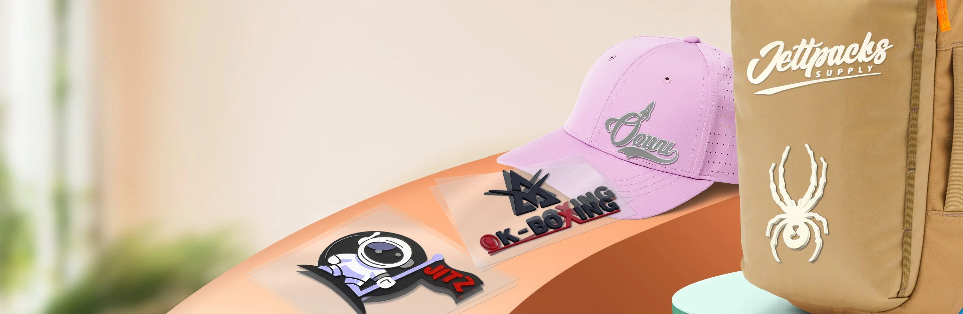 tilpassede 3D silikonplaster