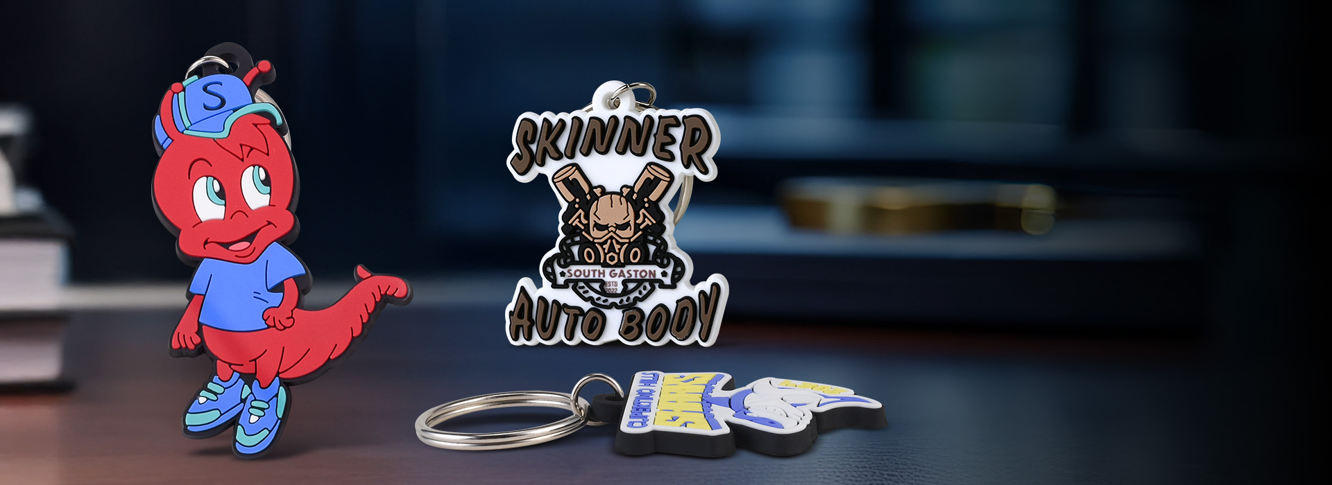 The popularity of pvc custom keychains