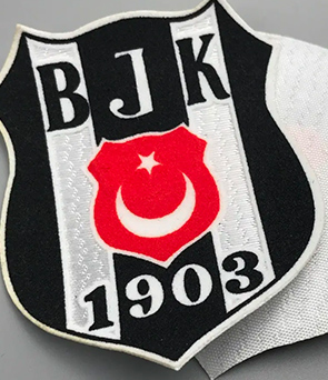 BJK Aangepaste Flock-patches