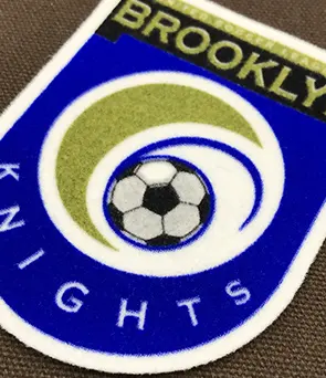 Soccer Flock Patches