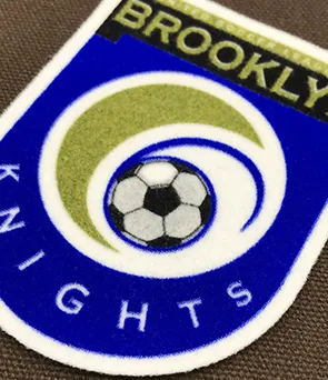 Soccer Flock Patches