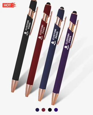 Giveaway Rose Gold Metal Stylus Custom Pens