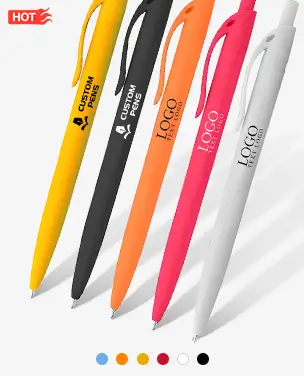 Personalized Rainbow Rubberized Pen Personalized Rainbow Rubberized Pen