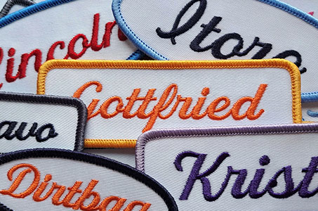 Custom Velcro Name Patches