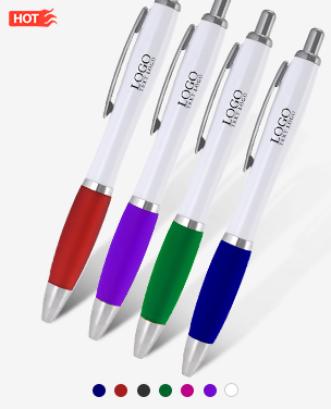 Custom Plastic Click Satin Pen