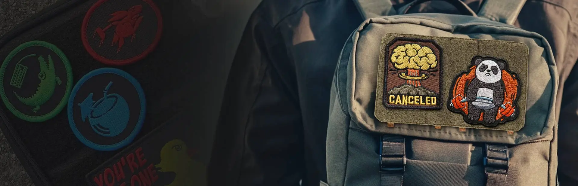 brugerdefinerede velcro-lapper brugerdefinerede velcro-lapper