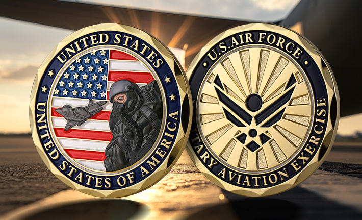 Custom Air Force Challenge Coins Online