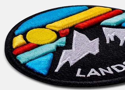 Benutzerdefinierte 3D-Stickerei