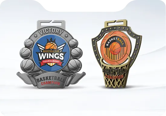 Basketball Custom Medals Basketball Custom Medals