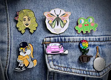 plating of custom lapel pins