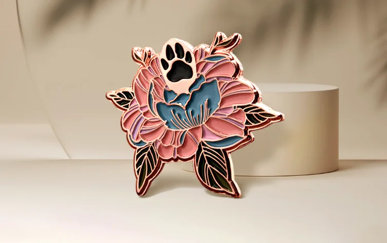 Special Flowers Custom Pins