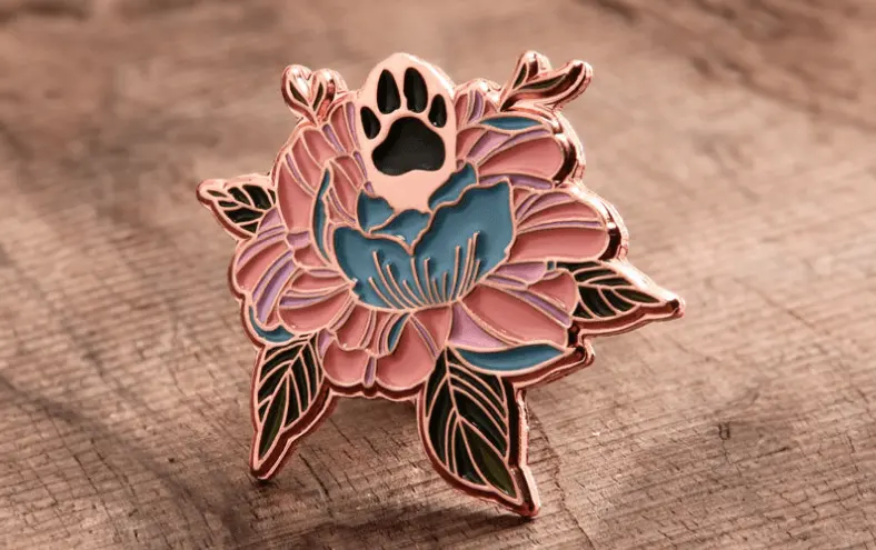 Special Flowers Custom Pins