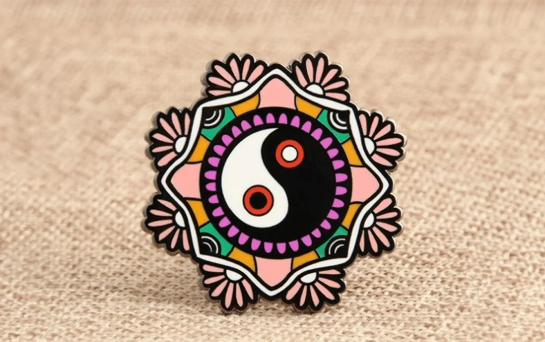 Taiji Bagua Custom Lapel Pins Taiji Bagua Custom Lapel Pins
