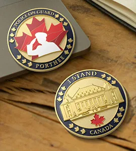 design custom police challenge coins