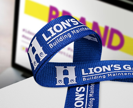 Lanyards met eigen merknaam