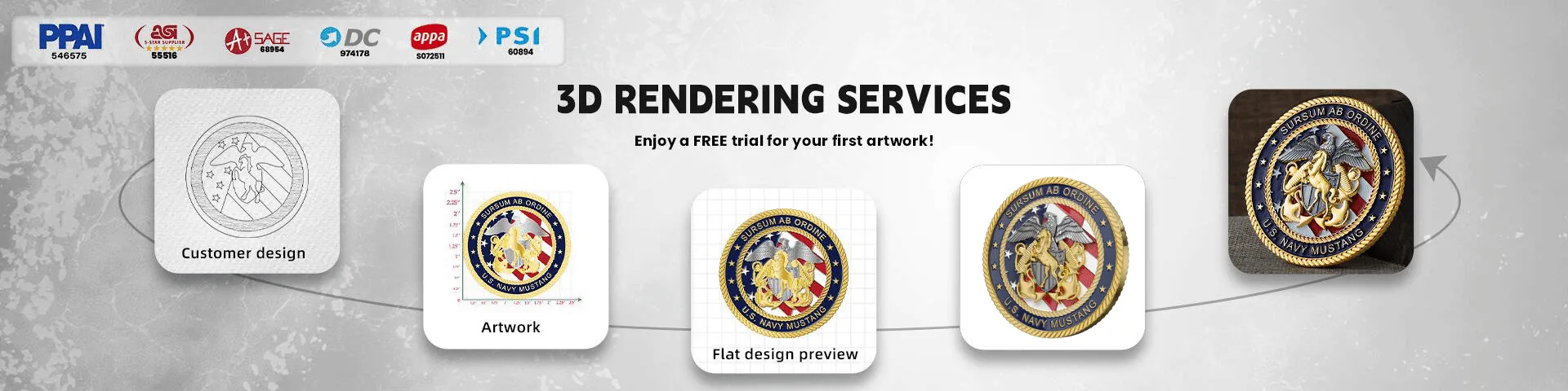 3D modeling proof product