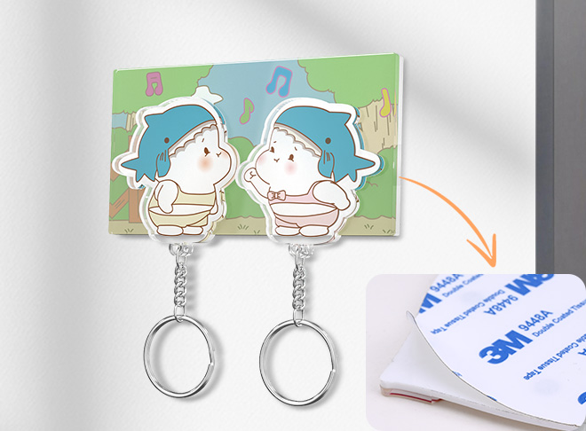 Acrylic Couples Keychains