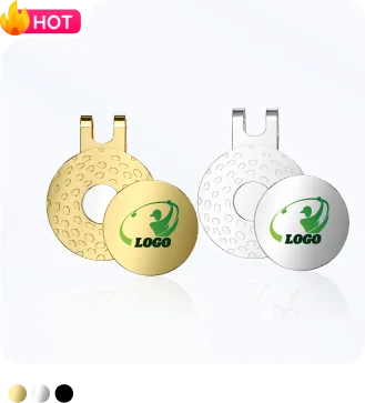 Hat Clip with Custom Logo Ball Marker
