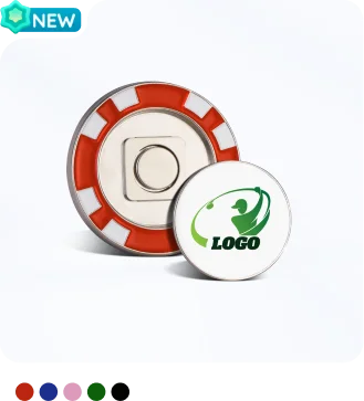 Custom Golf Ball Marker with Base