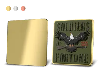  Square Shape Custom Pins