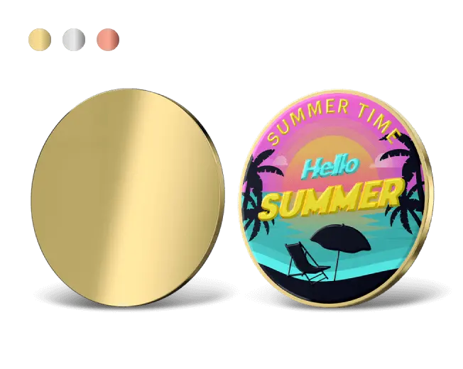 Round Shape Custom Pins