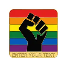 Awareness Enamel Pin Template