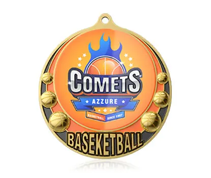 Basketball Custom Sports Medals