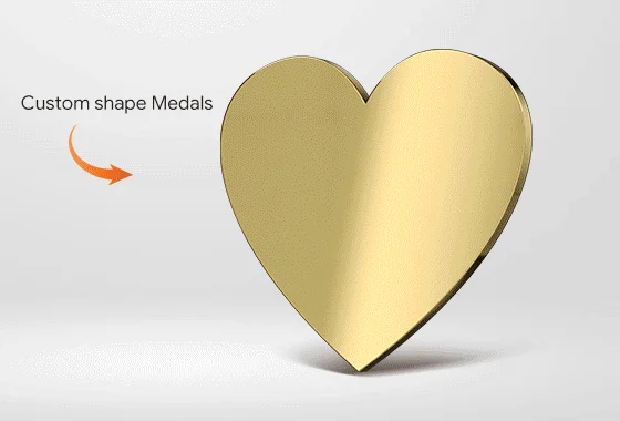 custom 48h rush award medals