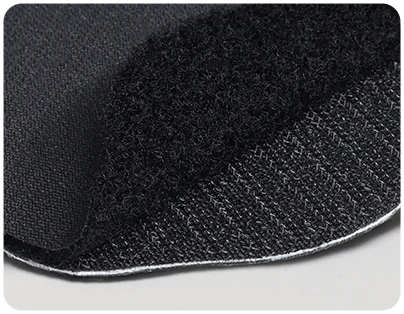 Dobbelt velcrobagside Dobbelt velcrobagside