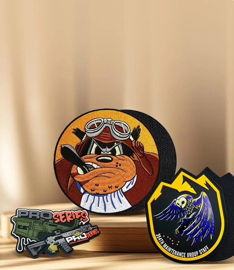 Toppa Patch Personalizzato Ricamato - VOLONTARIO - Toppe Da - Foto 11