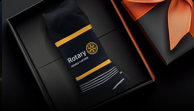 Custom Rotary Socks