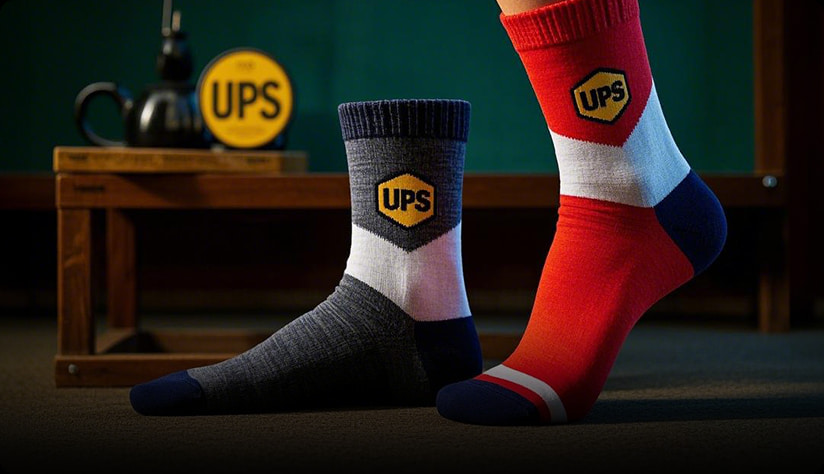 Custom UPS Socks