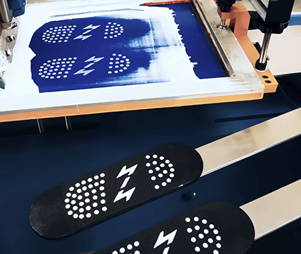 Screen Printing for Custom Socks