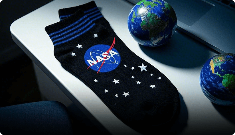 Custom NASA Socks