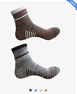 Full-Color Quarter Mid-Calf Crew Socks Full-Color Quarter Mid-Calf Crew Socks