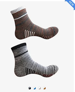 Full-Color Quarter Mid-Calf Crew Socks