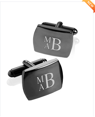 Monogrammed Custom Cufflinks MAB