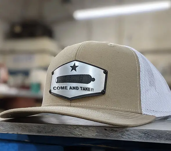 Custom Metal Patch Hats