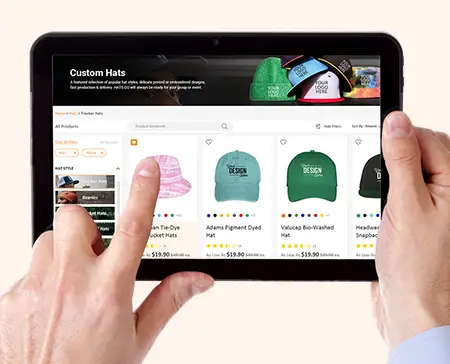 Choose Your Hat Style Choose Your Hat Style